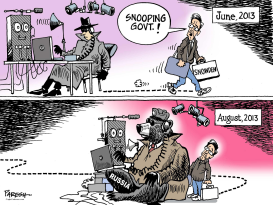 SNOWDEN'S JOURNEY COLOUR by Paresh Nath