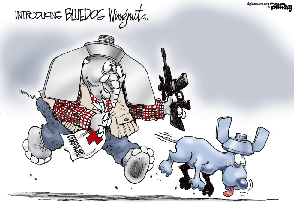  BLUEDOG WINGNUT   by Bill Day