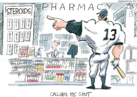 BASEBALL BLUES by Pat Bagley