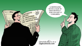 MARIHUANA LIBRE EN URUGUAY by Arcadio Esquivel