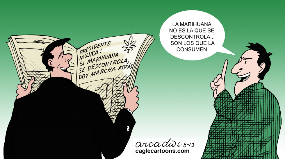  MARIHUANA LIBRE EN URUGUAY by Arcadio Esquivel