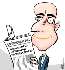 BEZOS BUYS THE POST by Manny Francisco