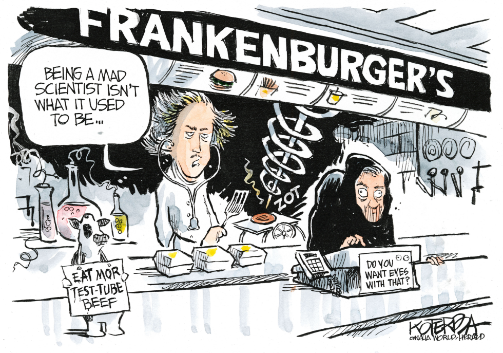  FRANKENBURGERS by Jeff Koterba