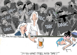 LOCAL DRINKING IN UTAH by Pat Bagley