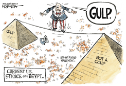 STANCE ON EGYPT by Jeff Koterba