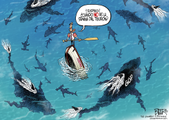 SEMANA DEL TIBURON  by Nate Beeler