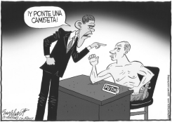 OBAMA Y PUTIN by Bob Englehart