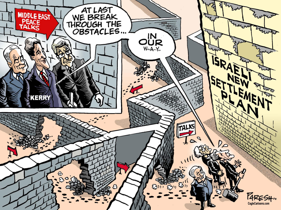  BLOCKING PEACE TALKS by Paresh Nath