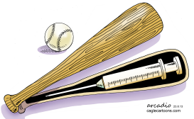 EL LADO OSCURO OSCURO DEL BEISBALL by Arcadio Esquivel