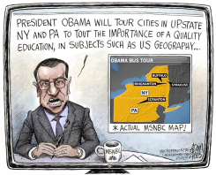 MSNBC GEOGRAPHY by Adam Zyglis