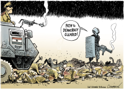 BLOODBATH IN EGYPT by Patrick Chappatte