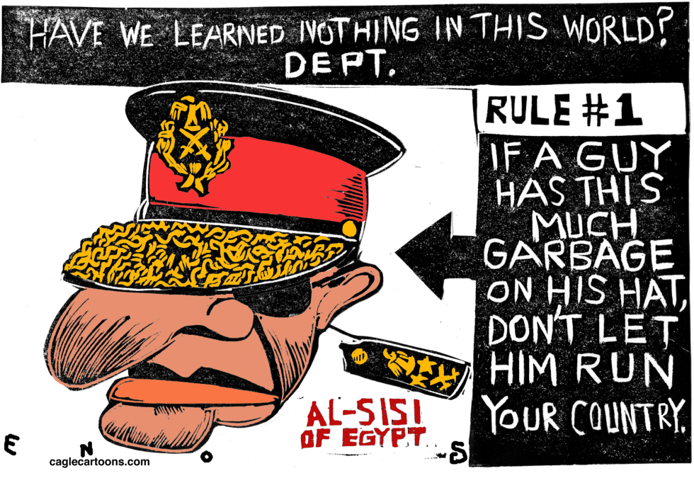  AL-SISI OF EGYPT by Randall Enos