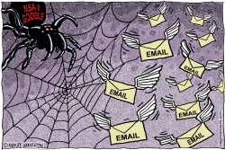 COSECHA DE EMAIL DE GOOGLE Y LA NSA  by Wolverton