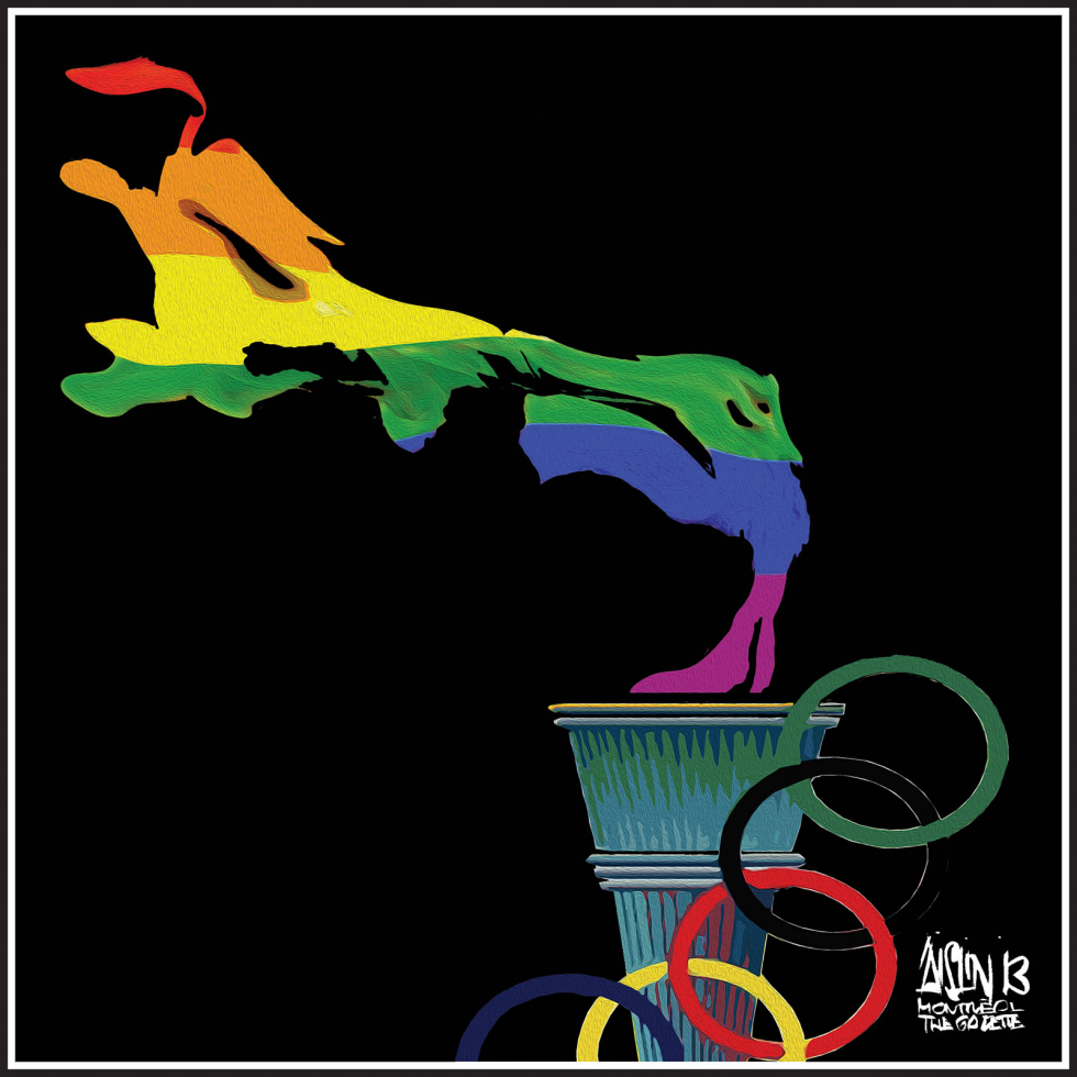  GAY RIGHTS FOR RUSSIAN OLYMPIC GAMES by Aislin