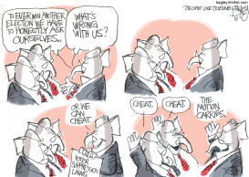 VOTER SUPPRESSION by Pat Bagley