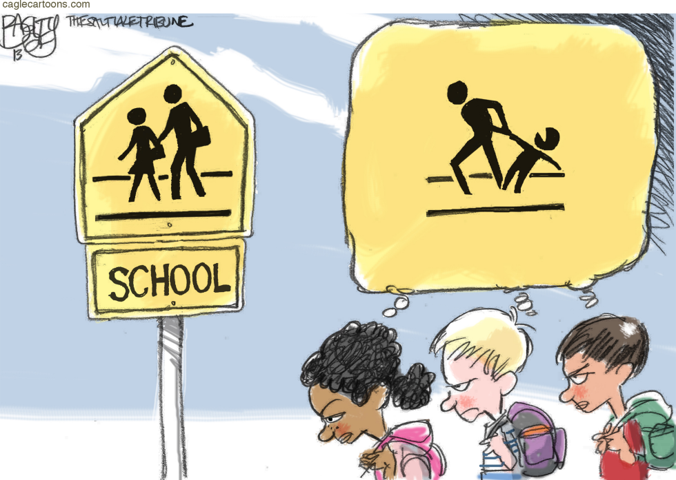  BACK-TO-SCHOOL BLUES -  by Pat Bagley