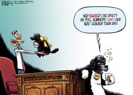 BO AND SUNNY by Nate Beeler