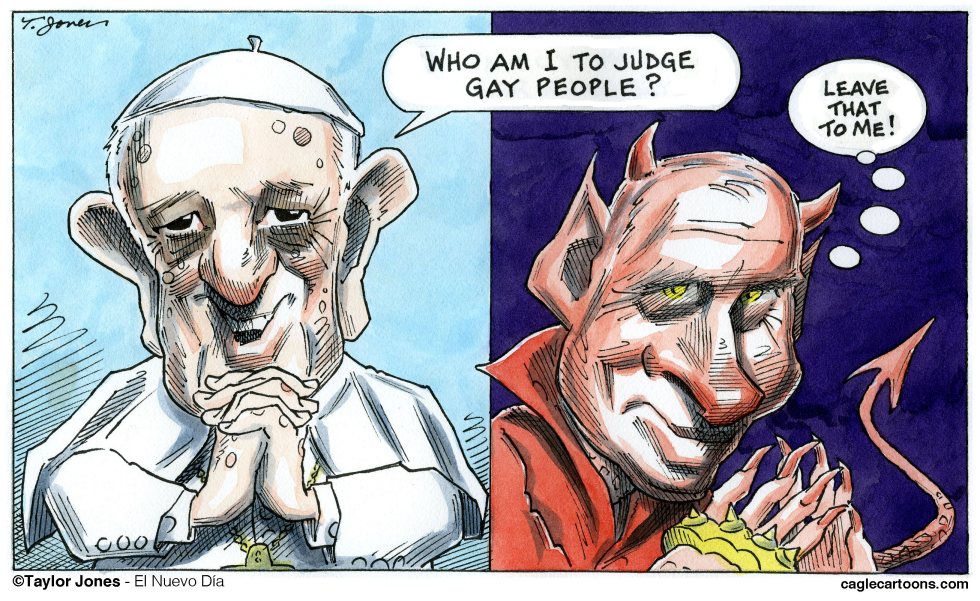  THE POPE VS PUTIN  by Taylor Jones