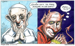 EL PAPA VERSUS PUTIN  by Taylor Jones