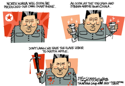 NORTH KOREA by David Fitzsimmons