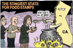 LOCAL-CA THE WORST STATE FOR FOOD STAMPS by Wolverton