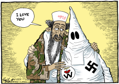 HATE GROUP LOVE by Bob Englehart