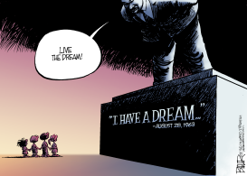 I HAVE A DREAM ANNIVERSARY by Nate Beeler