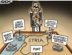 SYRIA WAR ROOM by Steve Sack