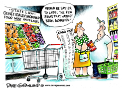 GMO FOOD LABEL LAWS by Dave Granlund