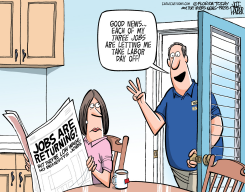 LABOR DAY JOBS by Jeff Parker