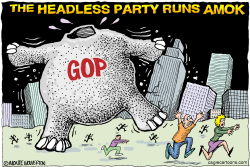 HEADLESS GOP by Wolverton