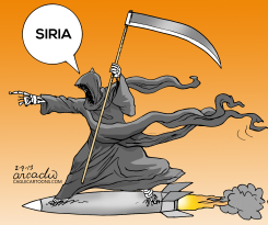 MUERTE Y DESTRUCCIóN A SIRIA by Arcadio Esquivel