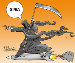 MUERTE Y DESTRUCCIóN A SIRIA by Arcadio Esquivel