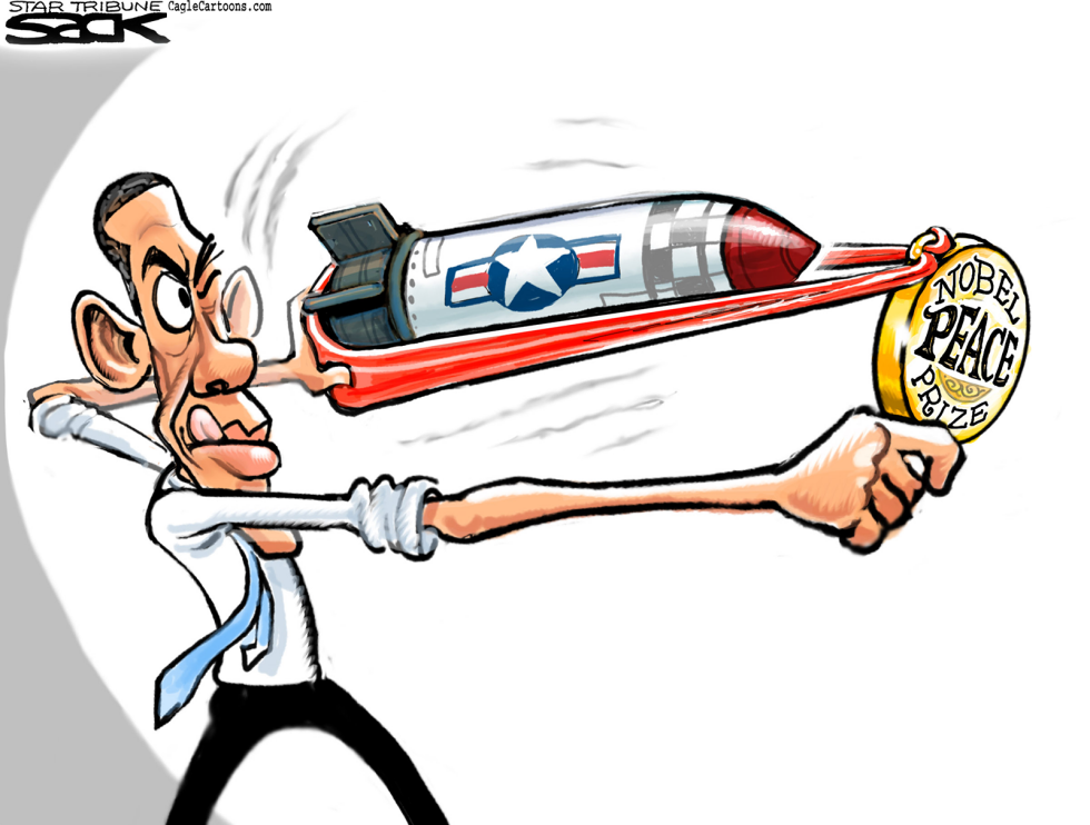  NOBEL SLINGSHOT by Steve Sack