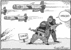 AL-QAEDA EN SIRIA by Bob Englehart