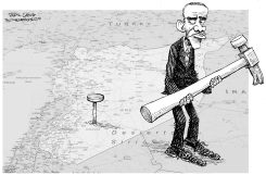 EL PROBLEMA DE SIRIA PARECE UN CLAVO by Daryl Cagle