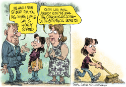 SCHOOL FOR GIFTED CHILDREN by Daryl Cagle