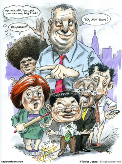 NEW YORK MAYORAL CANDIDATES  by Taylor Jones