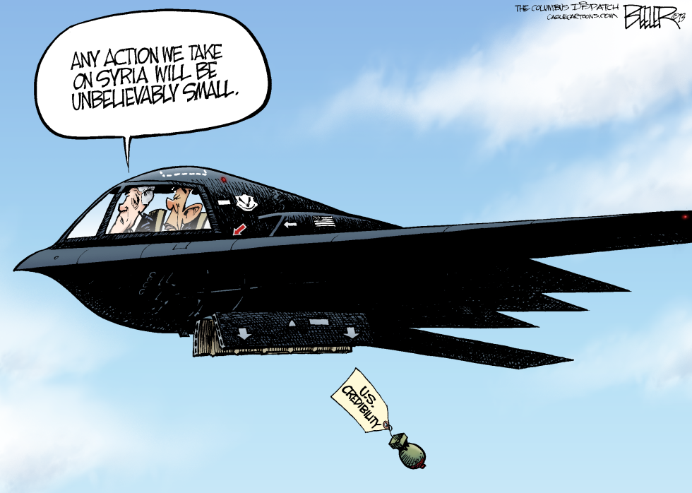  BOMBING ON SYRIA by Nate Beeler