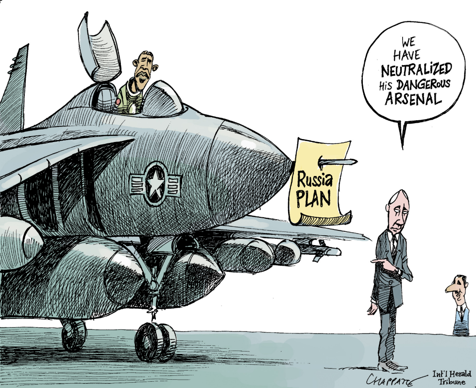  RUSSIA PLAN FOR SYRIA by Patrick Chappatte