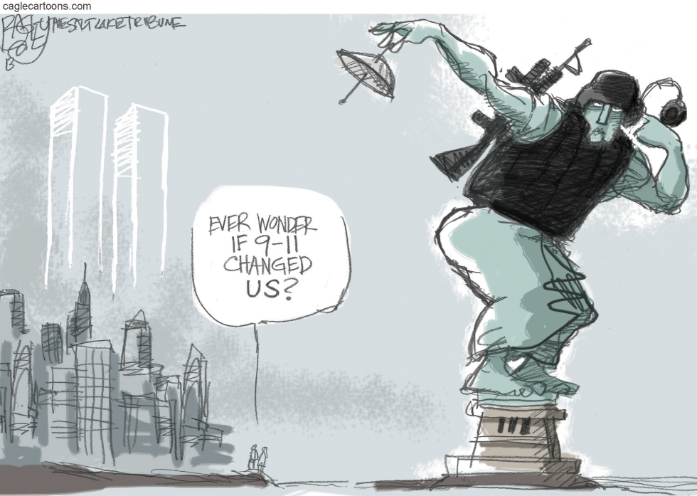  9-11 LEGACY by Pat Bagley