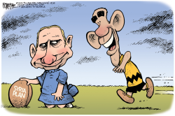 PUTIN FOOTBALL by Rick McKee