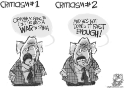 GOP SYRIA CRITICISM  by Pat Bagley