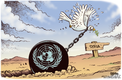 UN ANCHOR by Rick McKee