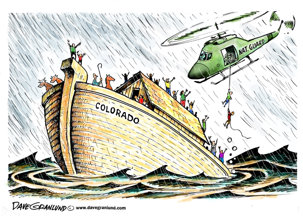  ADO FLOODING by Dave Granlund