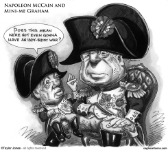 NAPOLEON MCCAIN AND MINI-ME GRAHAM by Taylor Jones