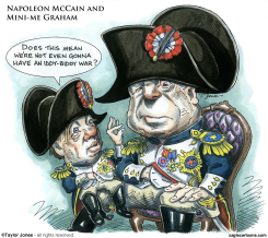 NAPOLEON MCCAIN AND MINI-ME GRAHAM  by Taylor Jones