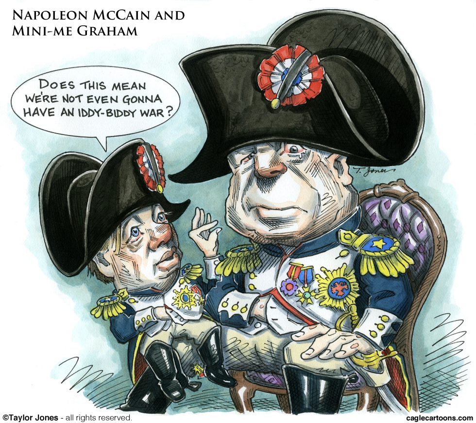  NAPOLEON MCCAIN AND MINI-ME GRAHAM  by Taylor Jones