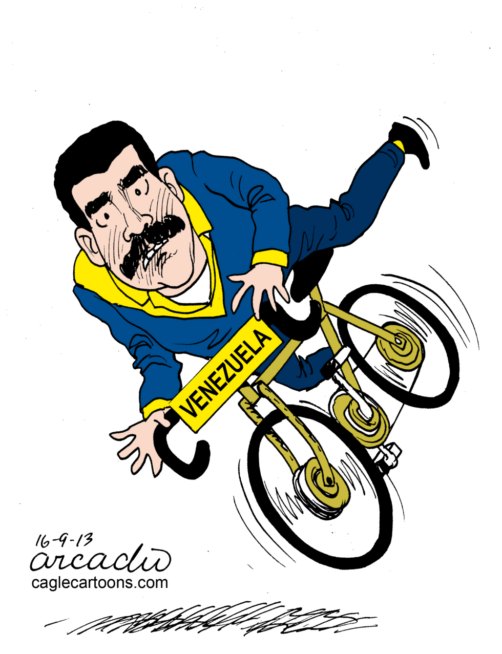  MADURO NO CAE ES VENEZUELA by Arcadio Esquivel