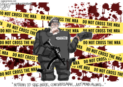 GUN MASSACRE REDUX by Pat Bagley